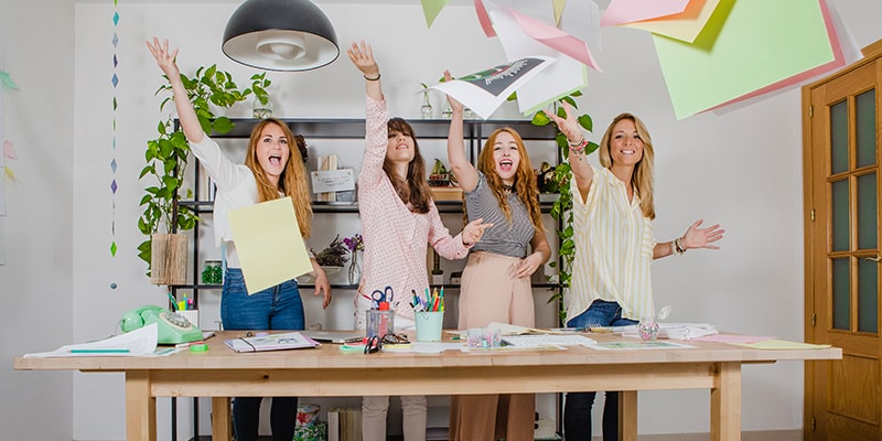 Mujeres Emprendedoras Asociadas Que Compartan Valores